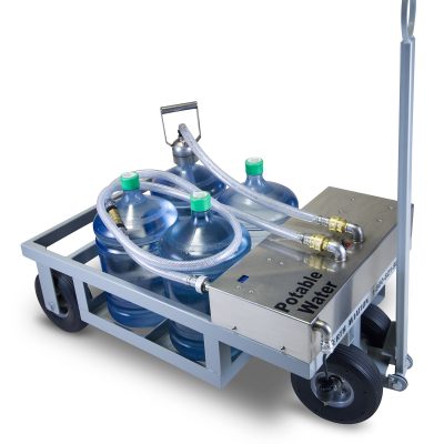Potable Bottled Water Cart