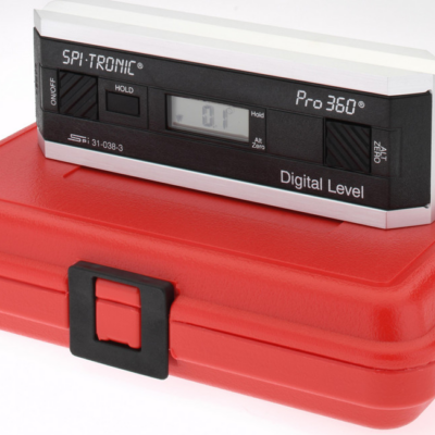 SPI TRONIC PRO 360 Digital Level Protractor Inclinometer, With 0.1° Resolution - 31-038-3