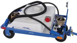 Tronair 10-4036-0010 Aircraft Lavatory Service Cart – 31-Gallon Waste, 15-Gallon Fill (CE)