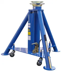 Tronair 02A7844C0111 – 30-Ton Aircraft Hydraulic Tripod Jack with Air Pump (CE)